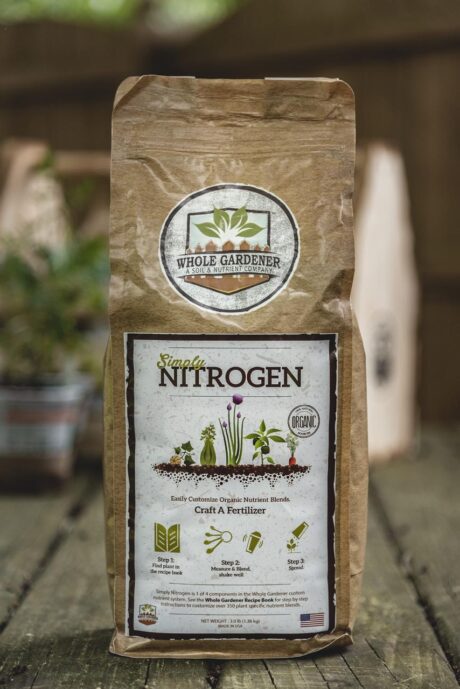 Simply Nitrogen, organic plant nutrient fertilizer
