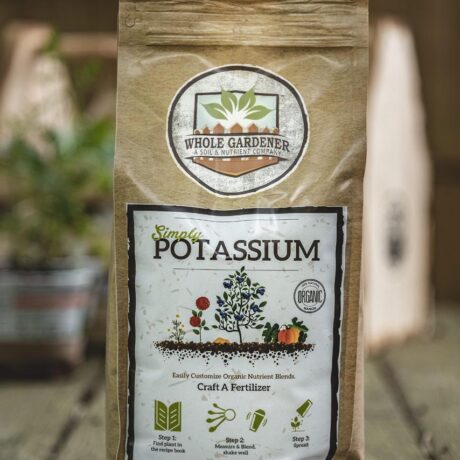 Simply Potassium, organic plant nutrient fertilizer
