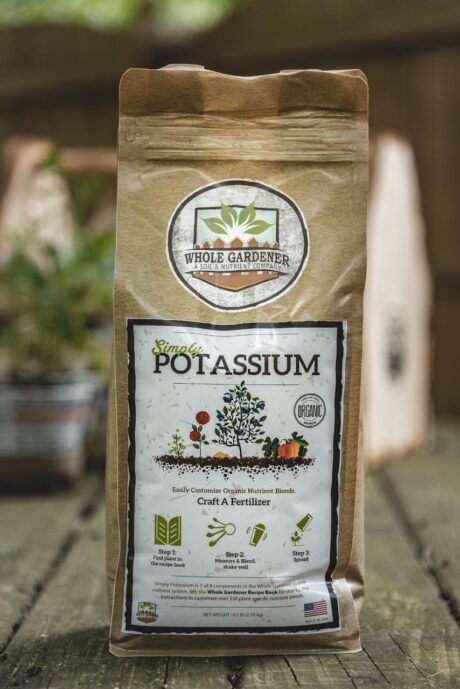 Simply Potassium, organic plant nutrient fertilizer